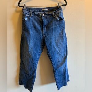 Levi’s 505 Straight Raw Hem Jeans